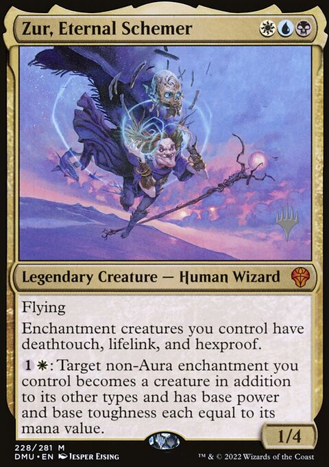 Zur, Eternal Schemer (Promo Pack) [Dominaria United Promos]