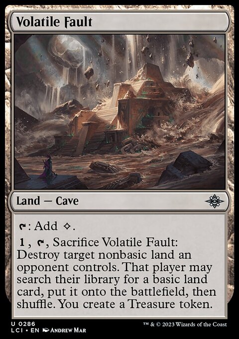 Volatile Fault [The Lost Caverns of Ixalan]