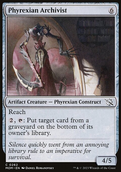 Phyrexian Archivist [March of the Machine]