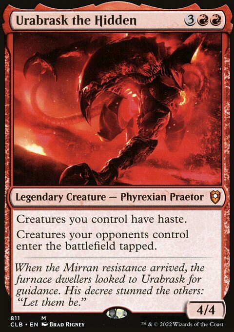Urabrask the Hidden [Commander Legends: Battle for Baldur's Gate]