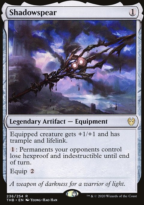 Shadowspear [Theros Beyond Death Prerelease Promos]