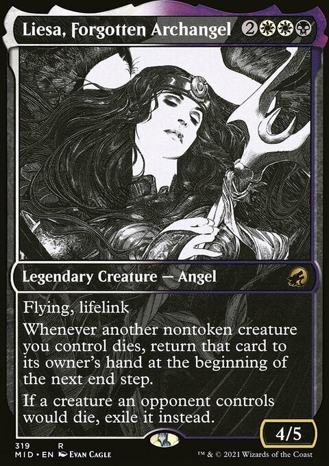 Liesa, Forgotten Archangel (Showcase Eternal Night) [Innistrad: Midnight Hunt]