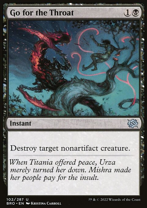 Go for the Throat [The Brothers' War]