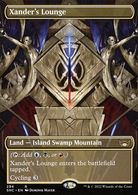 Xander's Lounge (Borderless Alternate Art) [Streets of New Capenna]