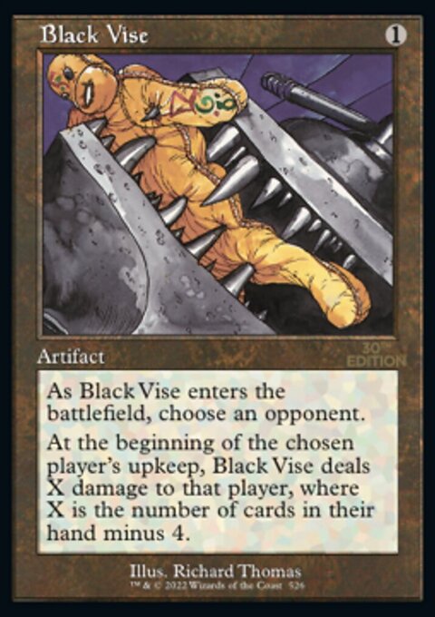 Black Vise (Retro) [30th Anniversary Edition]