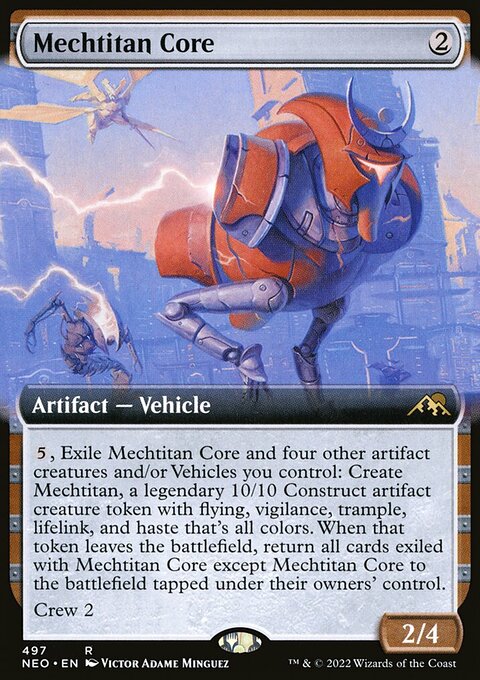 Mechtitan Core (Extended Art) [Kamigawa: Neon Dynasty]
