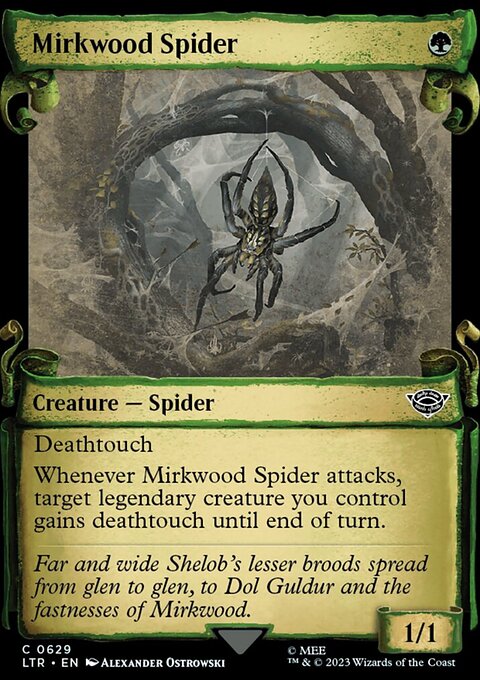 Mirkwood Spider [The Lord of the Rings: Tales of Middle-Earth Showcase Scrolls]