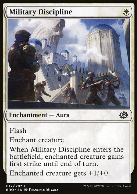 Military Discipline [The Brothers' War]