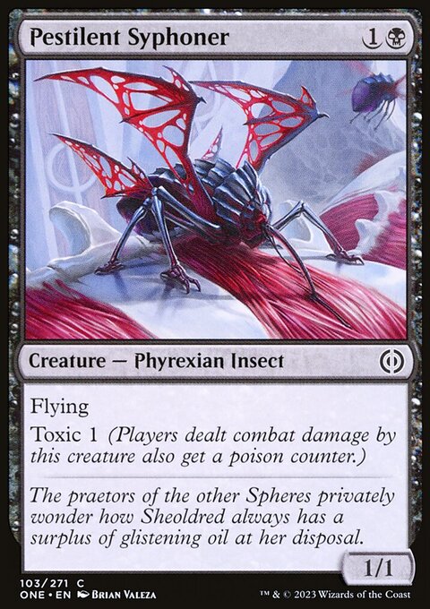 Pestilent Syphoner [Phyrexia: All Will Be One]