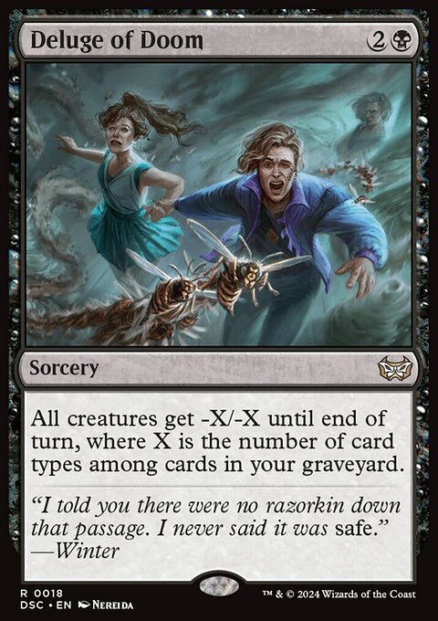 Deluge of Doom [Duskmourn: House of Horror Commander]