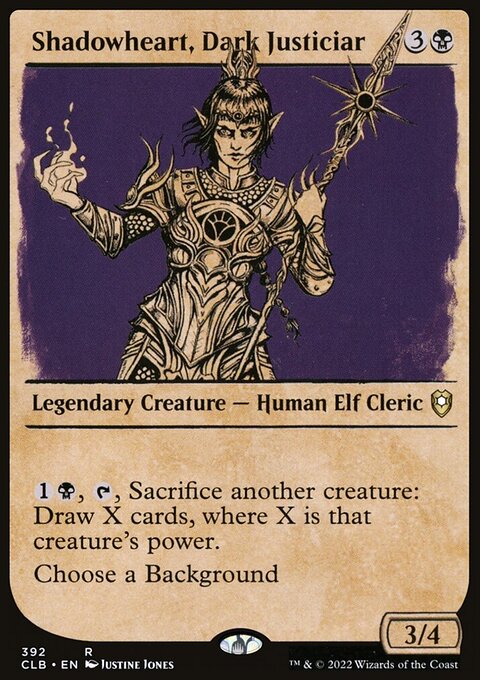 Shadowheart, Dark Justiciar (Showcase) [Commander Legends: Battle for Baldur's Gate]