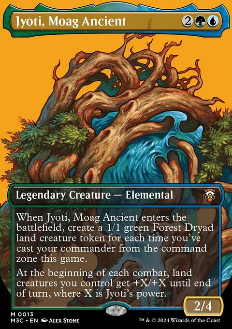 Jyoti, Moag Ancient (Borderless) [Modern Horizons 3 Commander]