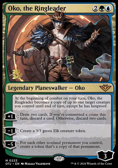 Oko, the Ringleader [Outlaws of Thunder Junction Prerelease Promos]