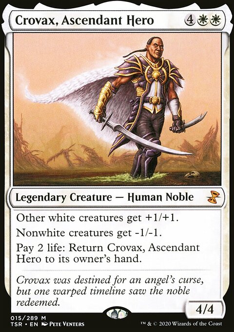 Crovax, Ascendant Hero [Time Spiral Remastered]