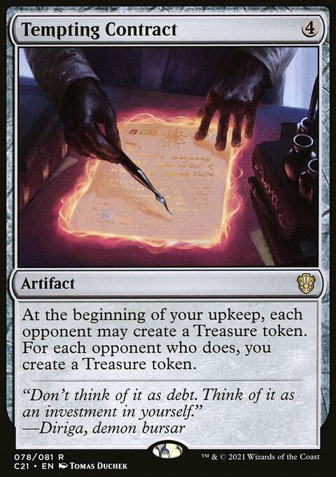 Tempting Contract [Commander 2021]