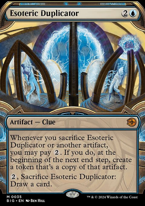 Esoteric Duplicator (Showcase) [Outlaws of Thunder Junction: The Big Score]