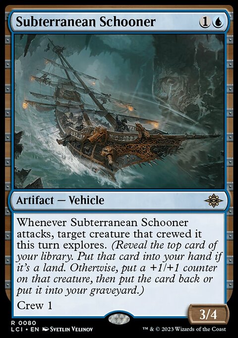 Subterranean Schooner [The Lost Caverns of Ixalan]