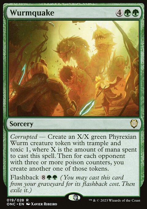 Wurmquake [Phyrexia: All Will Be One Commander]