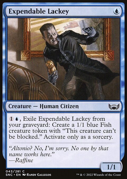 Expendable Lackey [Streets of New Capenna]