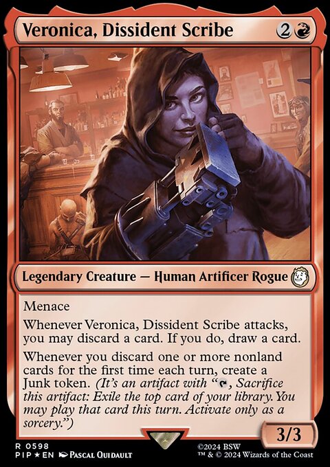 Veronica, Dissident Scribe (Surge Foil) [Fallout]