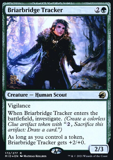 Briarbridge Tracker [Innistrad: Midnight Hunt Prerelease Promos]