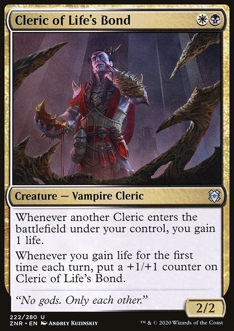 Cleric of Life's Bond [Zendikar Rising]