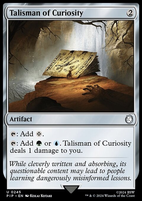 Talisman of Curiosity [Fallout]