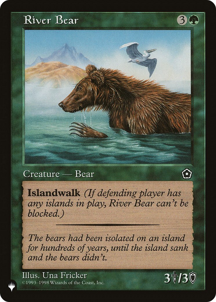 River Bear [The List]