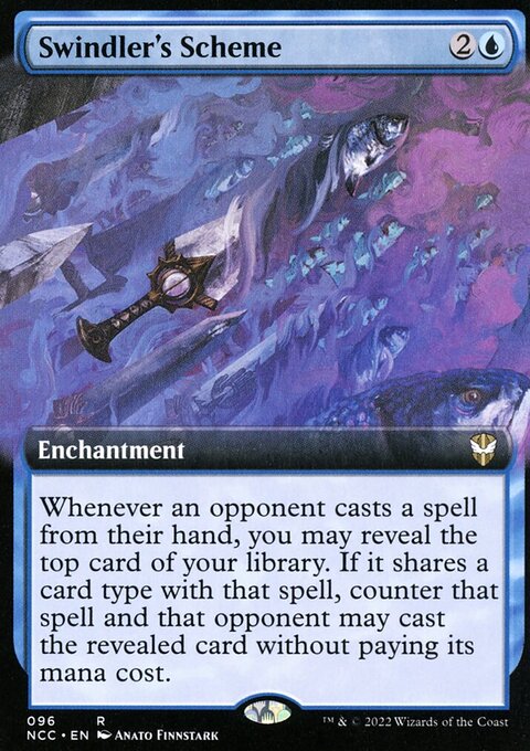 Swindler's Scheme (Extended Art) [Streets of New Capenna Commander]