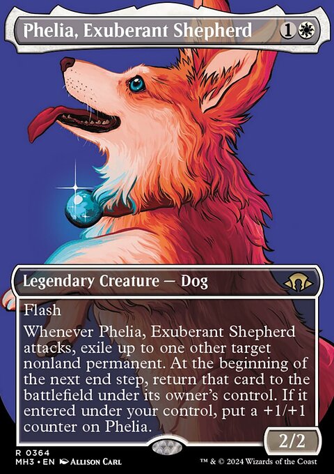 Phelia, Exuberant Shepherd (Borderless) [Modern Horizons 3]