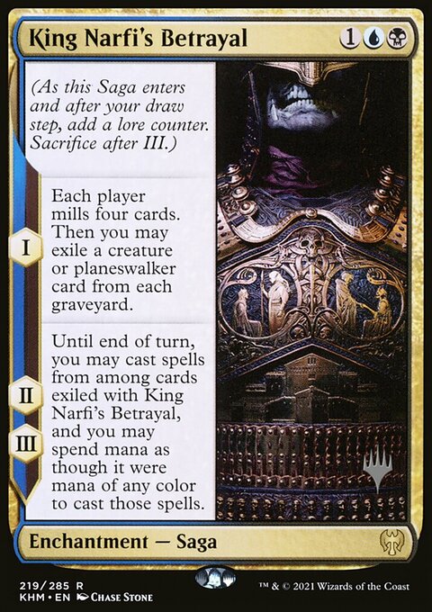 King Narfi's Betrayal (Promo Pack) [Kaldheim Promos]