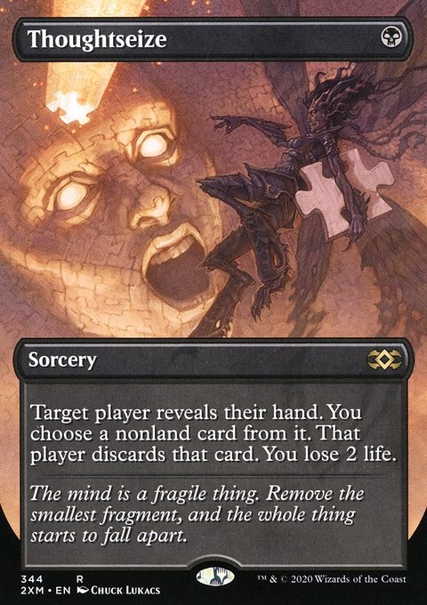 Thoughtseize (Toppers) [Double Masters]