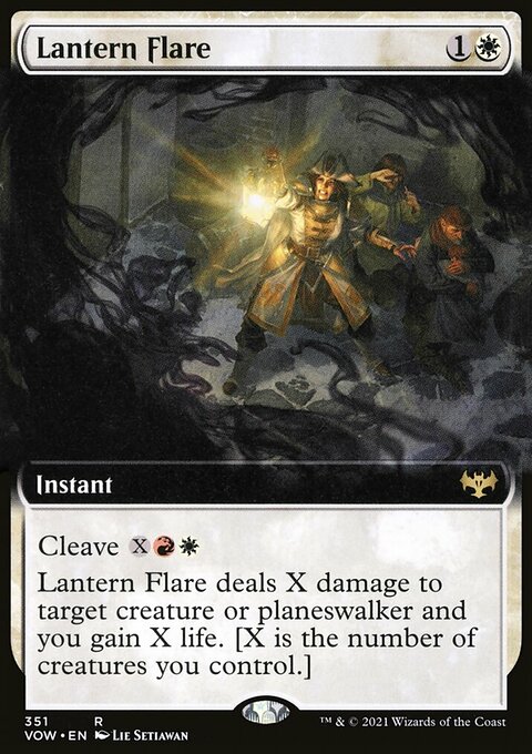 Lantern Flare (Extended Art) [Innistrad: Crimson Vow]