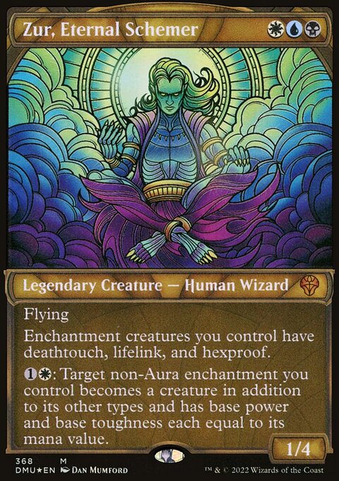 Zur, Eternal Schemer (Showcase Textured) [Dominaria United]
