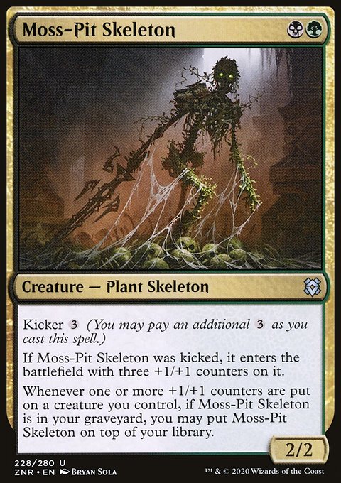 Moss-Pit Skeleton [Zendikar Rising]