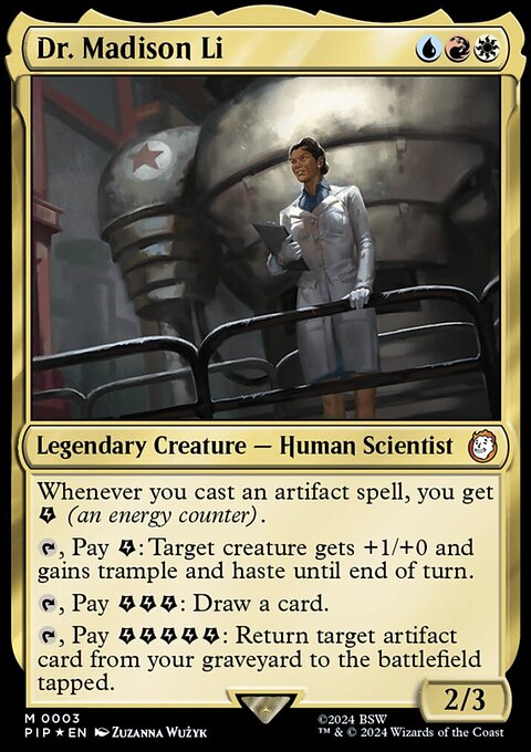 Dr. Madison Li [Fallout]