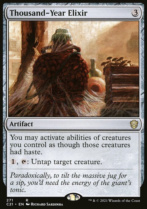 Thousand-Year Elixir [Commander 2021]