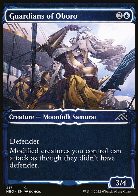 Guardians of Oboro (Showcase Samurai) [Kamigawa: Neon Dynasty]