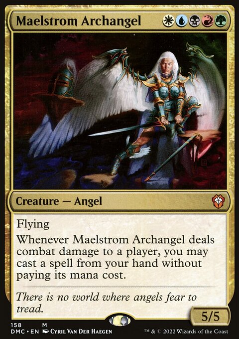Maelstrom Archangel [Dominaria United Commander]