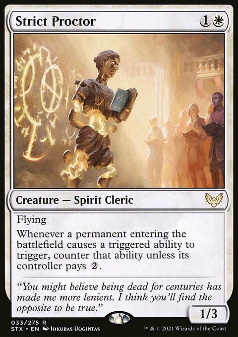 Strict Proctor [Strixhaven: School of Mages]