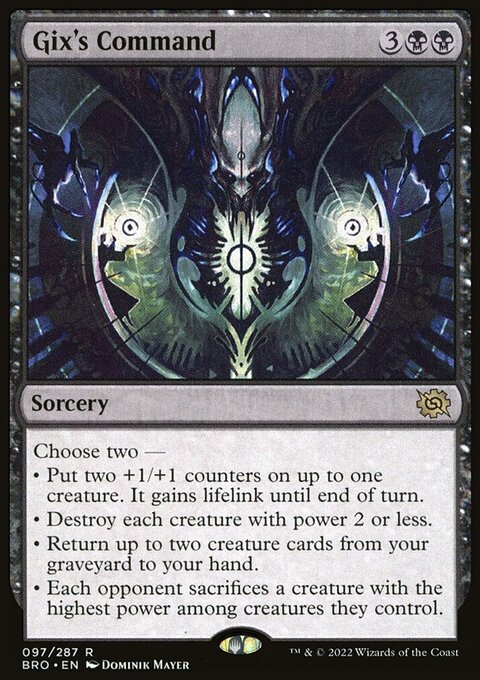 Gix's Command [The Brothers' War]