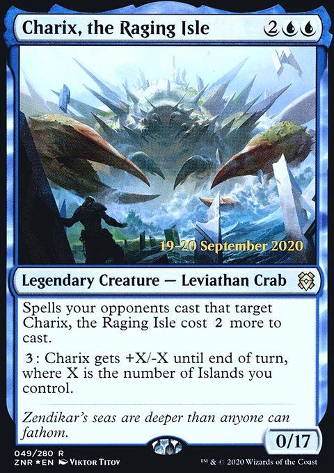 Charix, the Raging Isle [Zendikar Rising Prerelease Promos]