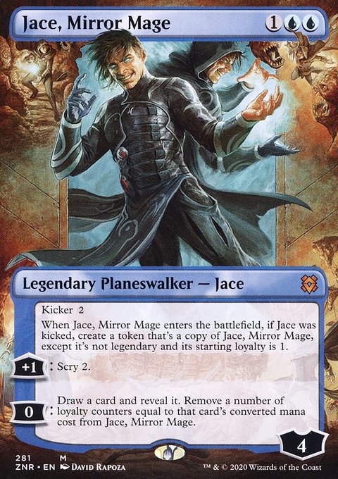 Jace, Mirror Mage (Borderless) [Zendikar Rising]