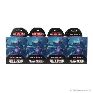 D&D Icons of the Realms Seas & Shores Booster Brick (8 Boxes)