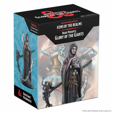 D&D Icons of the Realms, Bigby Presents - Glory of the Giants, Death Giant Necromancer Boxed Miniature