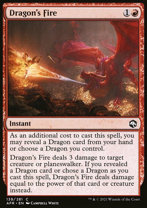 Dragon's Fire [Dungeons & Dragons: Adventures in the Forgotten Realms]