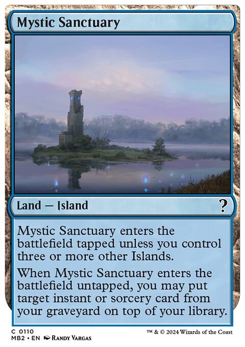 Mystic Sanctuary (White Border) [Mystery Booster 2]