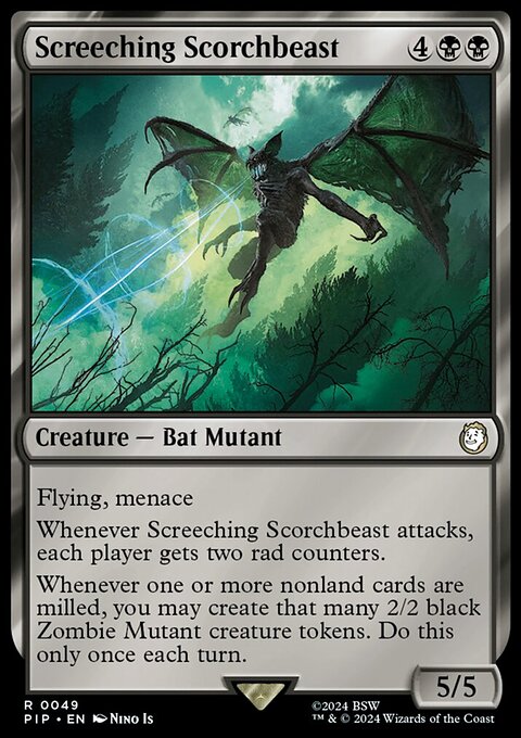 Screeching Scorchbeast [Fallout]