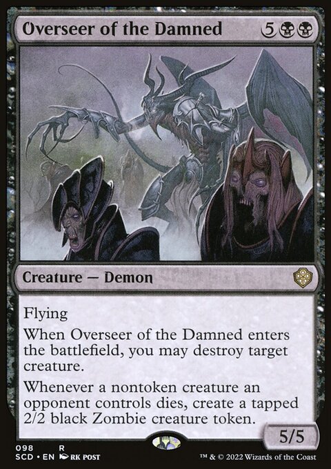 Overseer of the Damned [Starter Commander Decks]