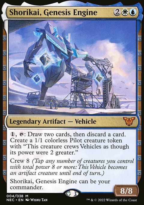 Shorikai, Genesis Engine [Kamigawa: Neon Dynasty Commander]